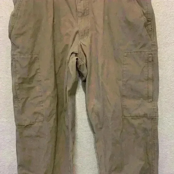 5.11 tactics series men’s tan pant 33 X 28 blue collar work range wear *flaw - Picture 3 of 12